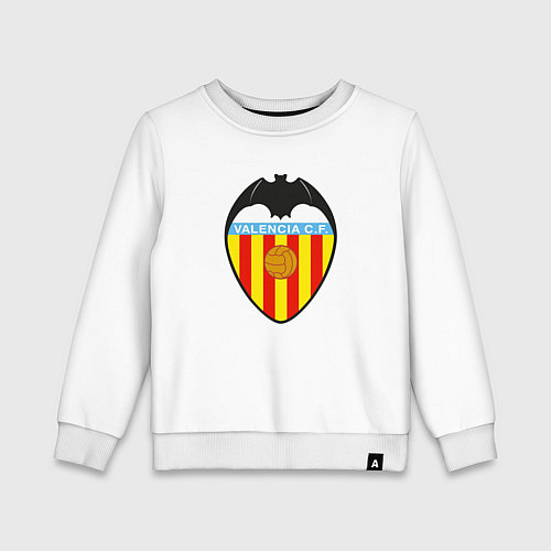 Детский свитшот Valencia fc sport / Белый – фото 1