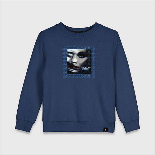 Детский свитшот Slipknot: Adderall / Тёмно-синий – фото 1