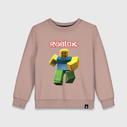 Детский свитшот Roblox бегущий персонаж