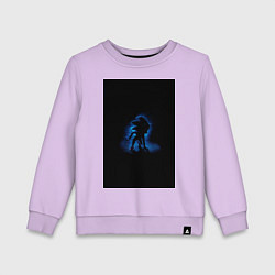 Детский свитшот Темный Соник