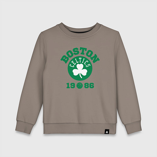 Детский свитшот Boston Celtics 1986 / Утренний латте – фото 1