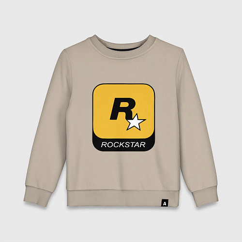 Детский свитшот Rockstar / Миндальный – фото 1