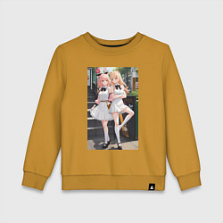 Детский свитшот Милые аниме тян