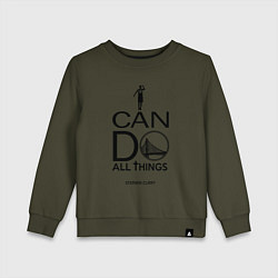 Детский свитшот Curry do all things