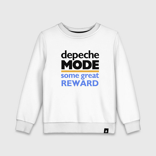 Детский свитшот Depeche Mode - Some Great Reward / Белый – фото 1