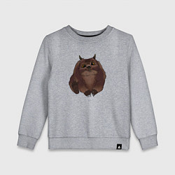Свитшот хлопковый детский Детеныш Медвесыча, цвет: меланж