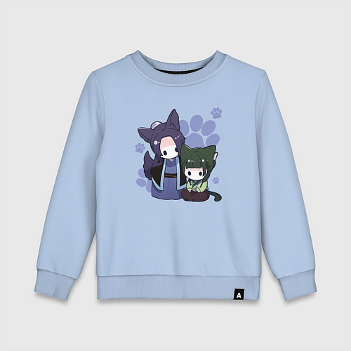Детский свитшот Джинши и Маомао / Мягкое небо – фото 1