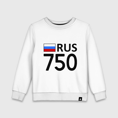 Детский свитшот RUS 750 / Белый – фото 1