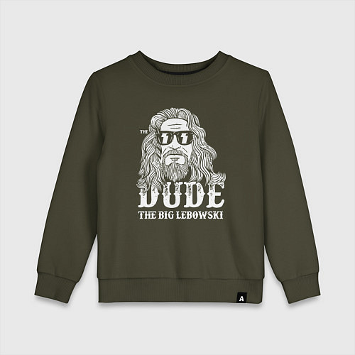 Детский свитшот Чувак / Хаки – фото 1