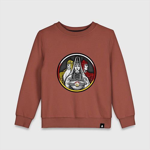 Детский свитшот Ирон адам / Кирпичный – фото 1