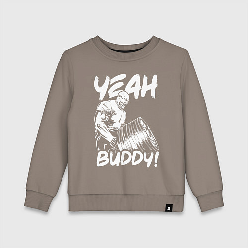 Детский свитшот Ронни Коулман / Утренний латте – фото 1