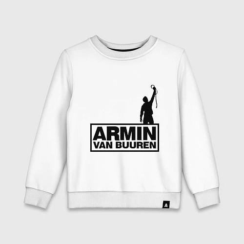 Детский свитшот Armin van buuren / Белый – фото 1