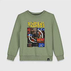 Детский свитшот Nirvana heart box