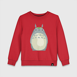 Свитшот хлопковый детский Neighbor Totoro, цвет: красный