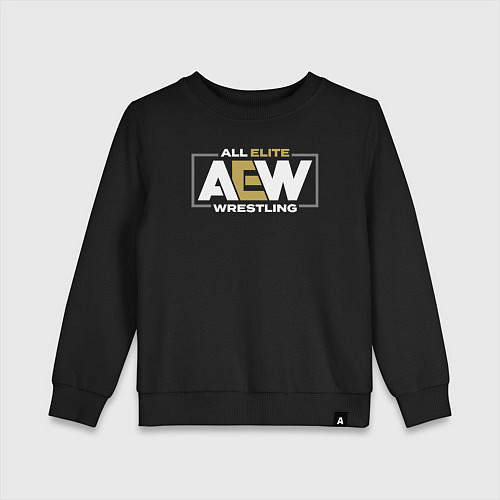 Детский свитшот All Elite Wrestling AEW / Черный – фото 1