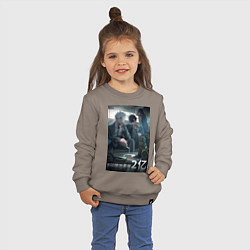 Свитшот хлопковый детский Гуан Лу Сяоши Чэн в костюмах, цвет: утренний латте — фото 2