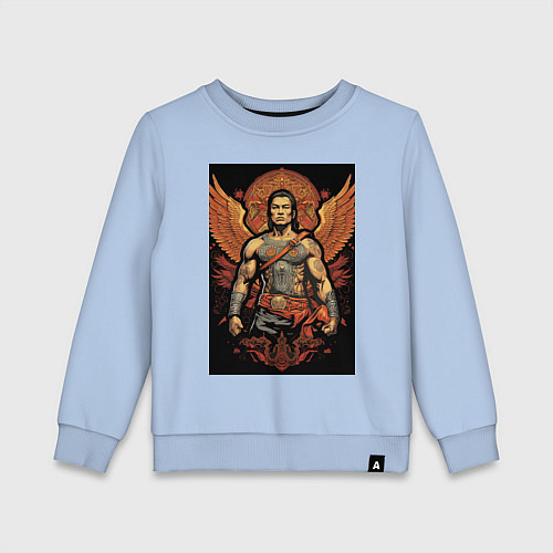 Детский свитшот Боец и крылья / Мягкое небо – фото 1