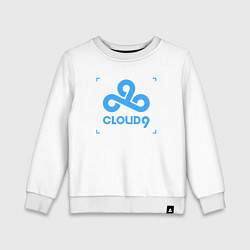 Детский свитшот Cloud9 - tecnic blue