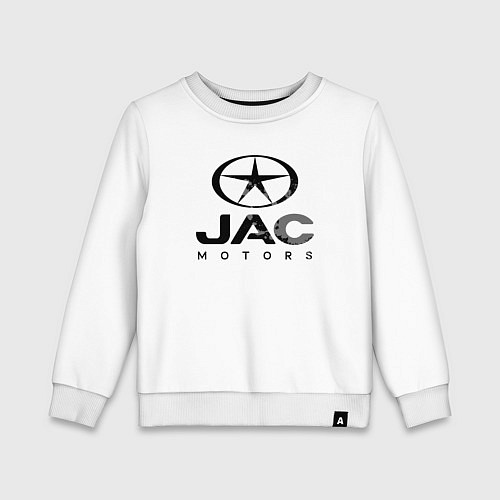 Детский свитшот Jac - logo / Белый – фото 1