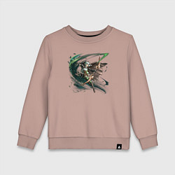 Детский свитшот Высшая Эльфийка-Лучница из Goblin Slayer