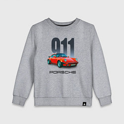 Детский свитшот Porsche 911 спортивный немецкий автомобиль