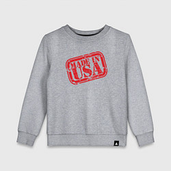 Детский свитшот Made in USA