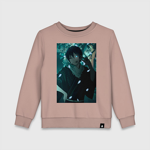 Детский свитшот Ято Nogarami / Пыльно-розовый – фото 1