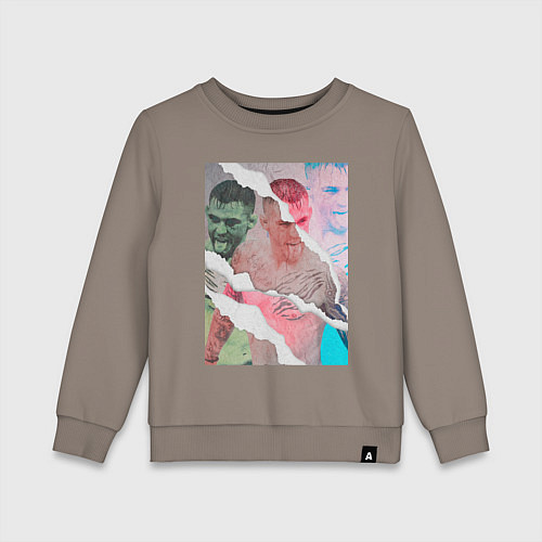 Детский свитшот Дастин Даймонд Порье / Утренний латте – фото 1