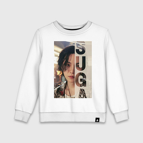Детский свитшот Agust D / Белый – фото 1