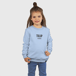 Свитшот хлопковый детский Tulup, цвет: мягкое небо — фото 2