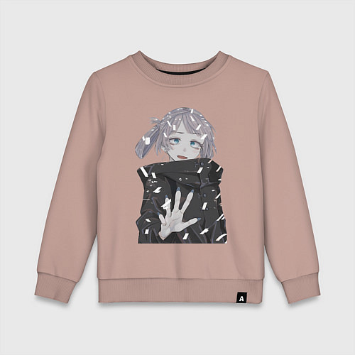 Детский свитшот Надзуна Нанакуса / Пыльно-розовый – фото 1