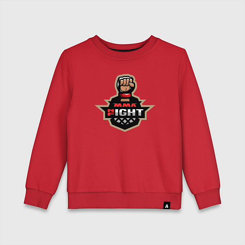 Детский свитшот MMA fight night / Красный – фото 1