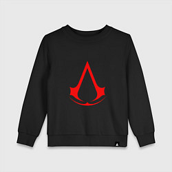 Детский свитшот Red logo of assassins