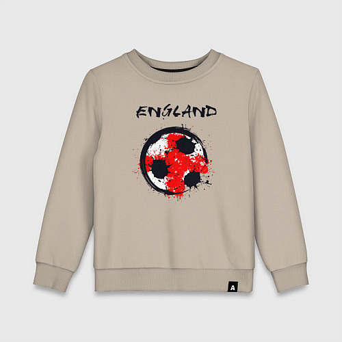 Детский свитшот Football England / Миндальный – фото 1