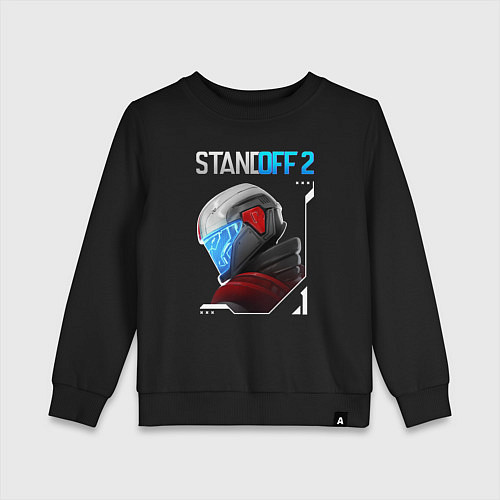 Детский свитшот Standoff 2 - Space dude / Черный – фото 1