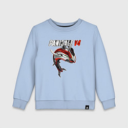 Свитшот хлопковый детский Ducati Panigale shark, цвет: мягкое небо