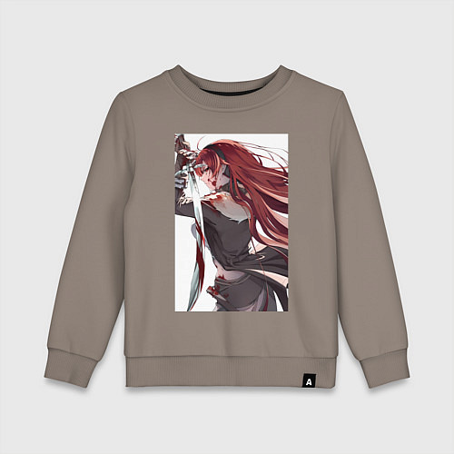 Детский свитшот Реинкарнация безработного Бореас Грейрат / Утренний латте – фото 1