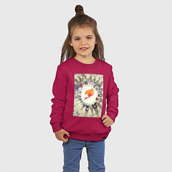 Свитшот хлопковый детский Хвост Феи Люси Хартфилия, цвет: маджента — фото 2