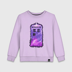 Детский свитшот Violet tardis