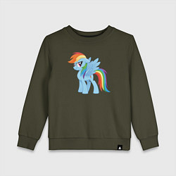 Детский свитшот Рейнбоу Дэш из My Little Pony в кино