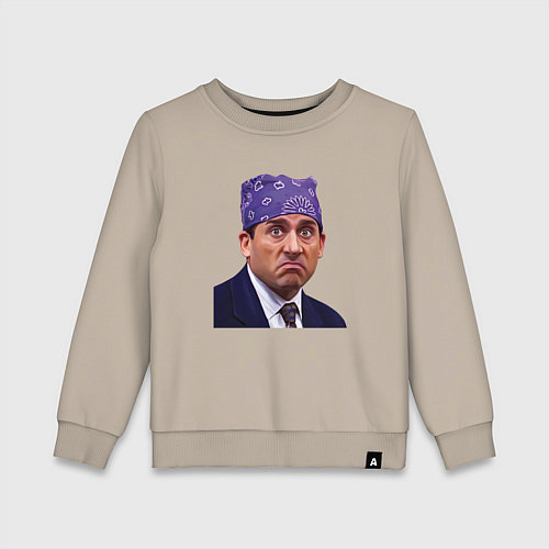 Детский свитшот Prison mike Michael Scott офис / Миндальный – фото 1