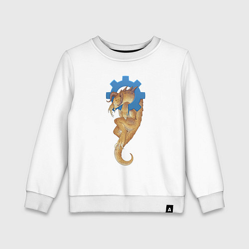 Детский свитшот Коготь смерти / Белый – фото 1