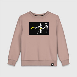 Детский свитшот Бэнкси банановое чтиво