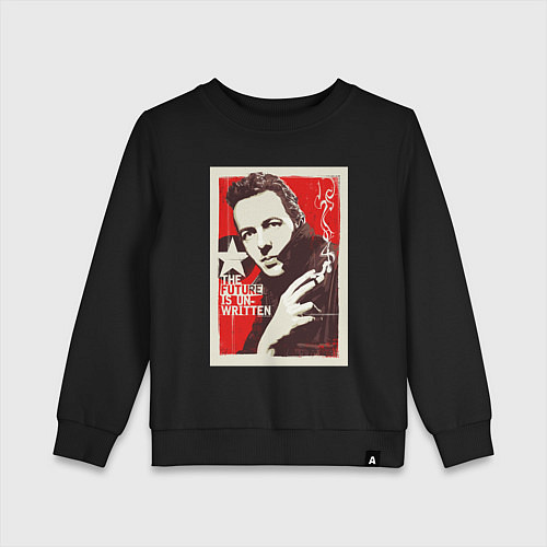 Детский свитшот Joe Strummer of the Clash / Черный – фото 1