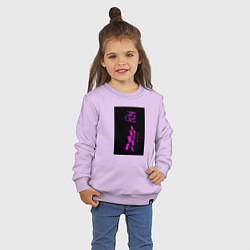 Свитшот хлопковый детский Хося Джек в коробке, цвет: лаванда — фото 2
