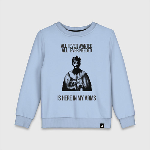 Детский свитшот In my arms / Мягкое небо – фото 1