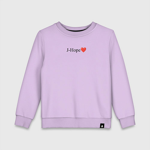 Детский свитшот BTS - J-hope / Лаванда – фото 1