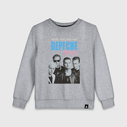 Свитшот хлопковый детский Depeche Mode Vintage, цвет: меланж