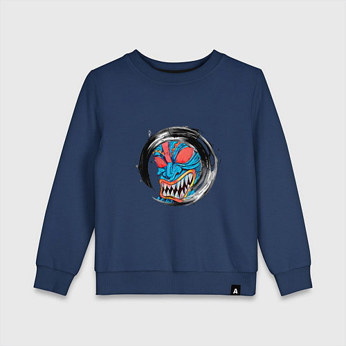 Детский свитшот Идол / Тёмно-синий – фото 1