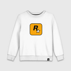 Детский свитшот Rockstar logo